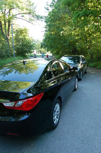 Hyundai i40cw a Hyundai Sonata YF